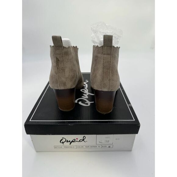 Qupid Prenton Open Slit Boots size 6 in original box - Picture 1 of 6